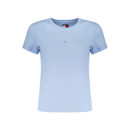 Tommy Hilfiger Azzurro Cotton Women's T-Shirt