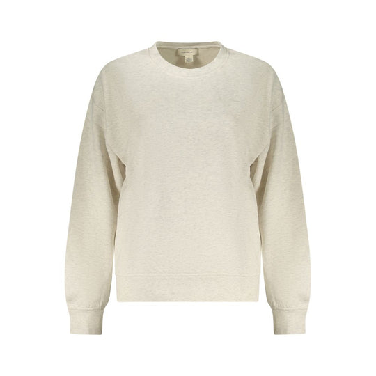 Calvin Klein Gray Cotton Women's Sweatshirt