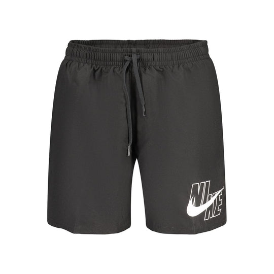 Nike Black Polyester Men's Swimwear
