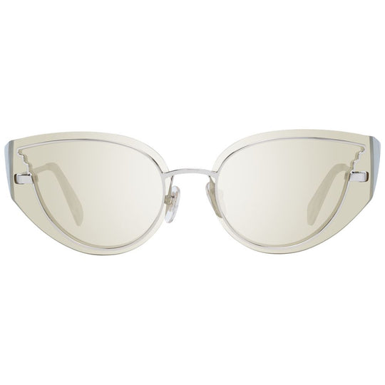 Police Gold Women Sunglass