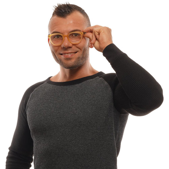 Ermenegildo Zegna Orange Metal & Plastic Glasses (Frames)