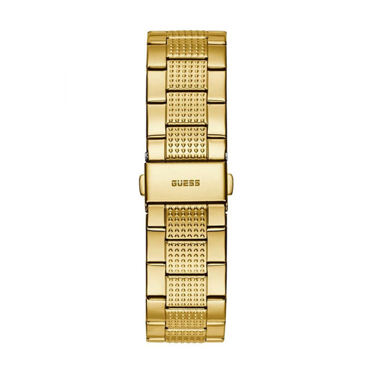 Guess Gold Stainless Steel Digital Watch