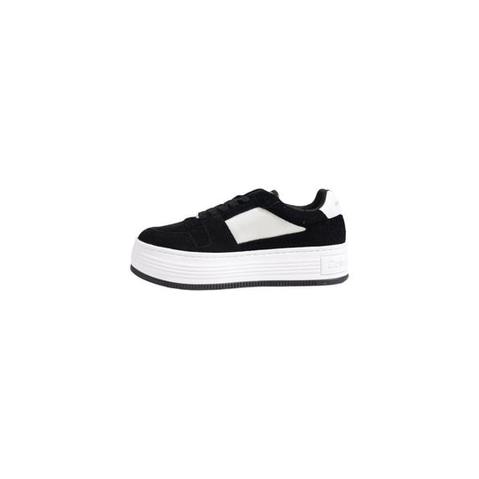 Calvin Klein Jeans Black Leather Sneaker
