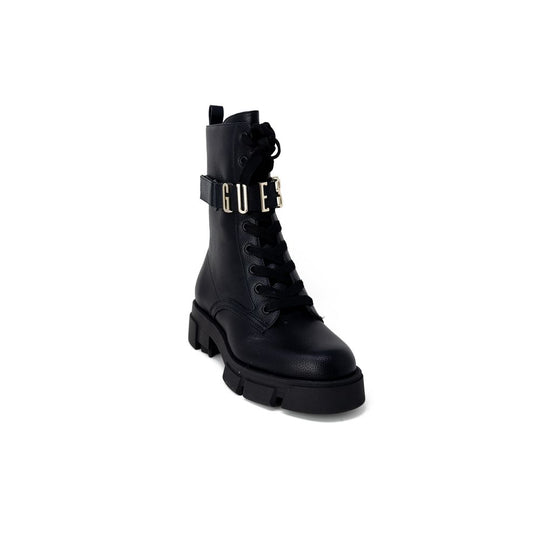 Guess Black Artificial Leather Boot