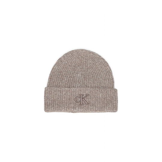 Calvin Klein Brown Marabou Cap (Baseball Hat)