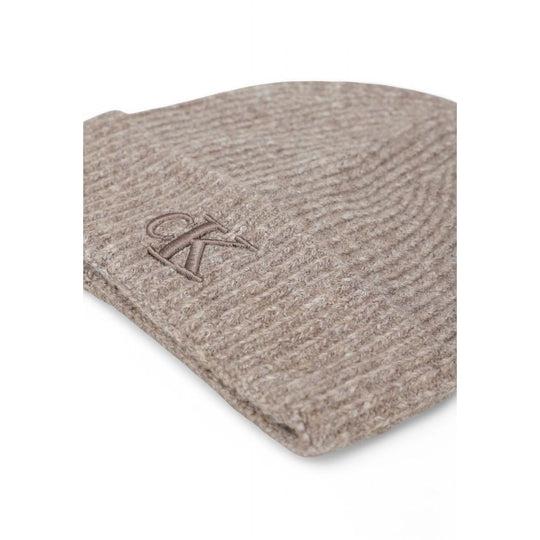 Calvin Klein Brown Marabou Cap (Baseball Hat)