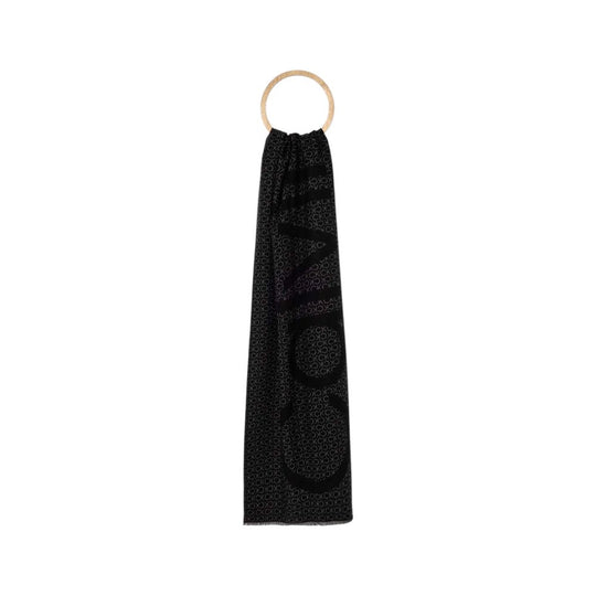 Calvin Klein Bicolor Marabou Scarf