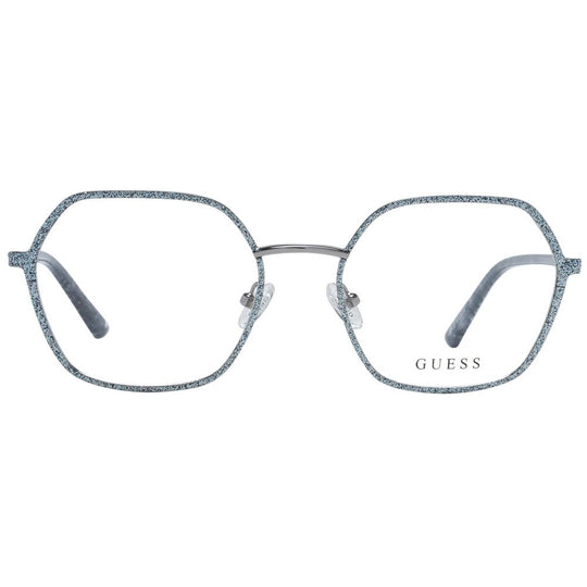 Guess Silver Women Glasses Frame