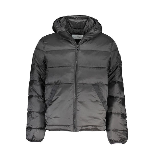 Calvin Klein Black Polyester Men Jacket