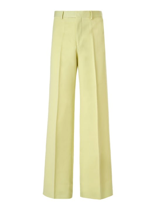 Gucci Lime Yellow Polyester Pants