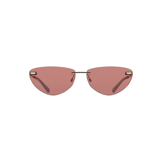 Calvin Klein Pink Metal Women Sunglass
