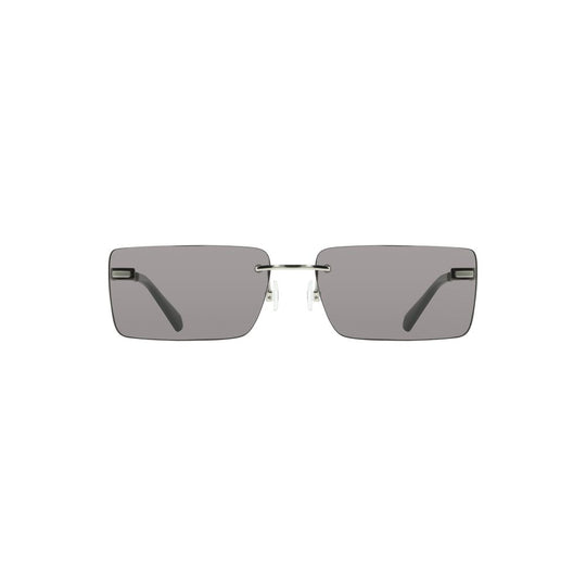 Calvin Klein Black Metal Women Sunglass