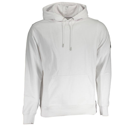 Calvin Klein Bianco Cotton Men Sweatshirt