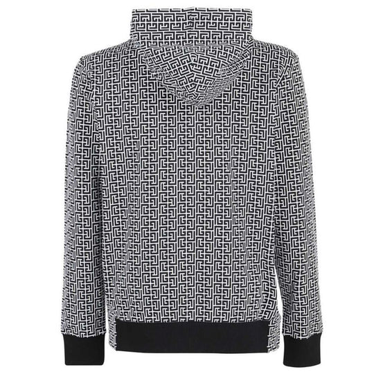Balmain Black Cotton Men's Sweater