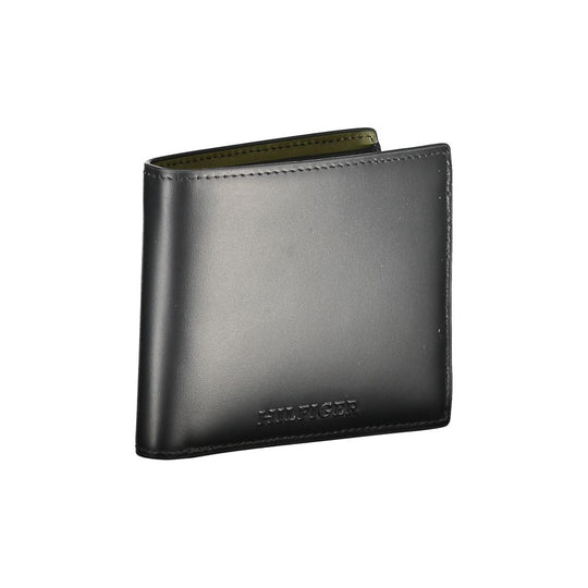 Tommy Hilfiger Black Leather Wallet