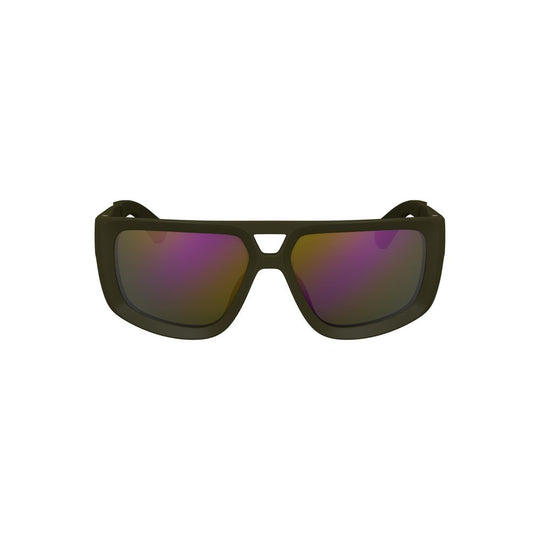 Calvin Klein Verde Injected Plastic Mens Sunglasses