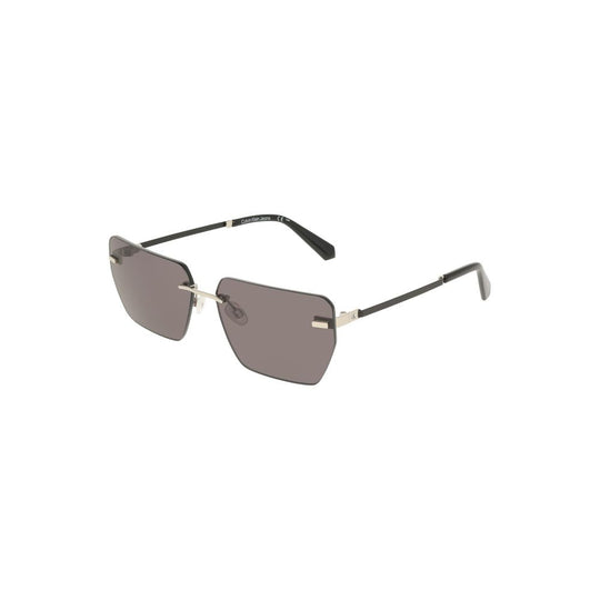 Calvin Klein Argento Metallo Men Sunglass