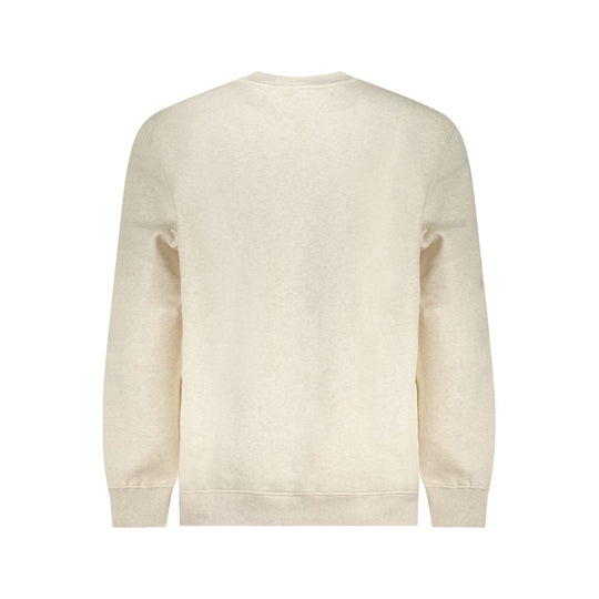 Tommy Hilfiger Beige Cotton Men Sweatshirt
