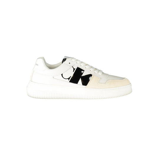 Calvin Klein Bianco Leather Men Sneaker