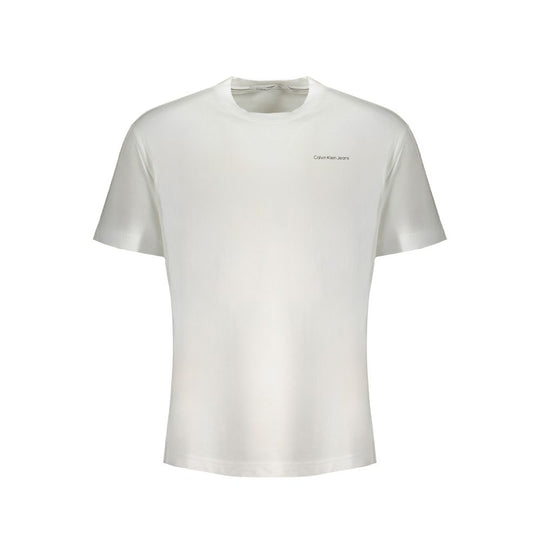 Calvin Klein White Cotton T-Shirt