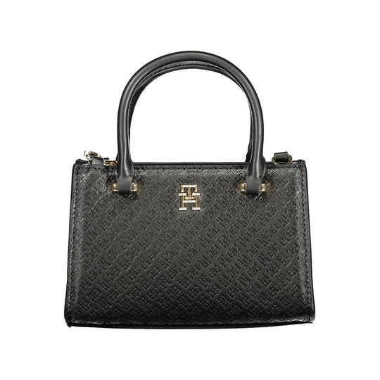 Tommy Hilfiger Black Polyethylene Women Handbag