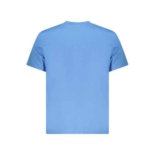 Calvin Klein Light Blue Cotton Men T-Shirt