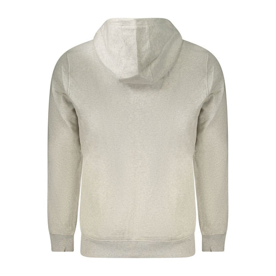 Tommy Hilfiger Grigio Cotton Men's Sweatshirt Hoodie