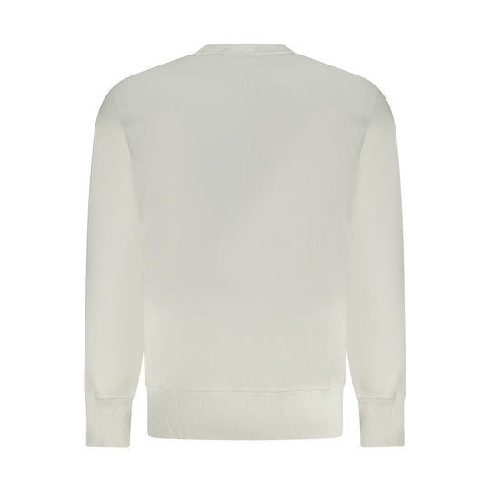 Calvin Klein White Cotton Men Sweatshirt