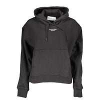 Calvin Klein Black Cotton Women Sweatshirt