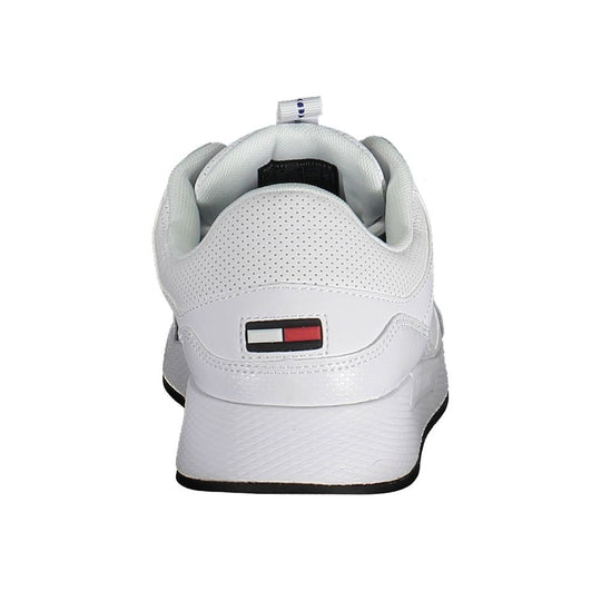 Tommy Hilfiger White Polyester Sneaker