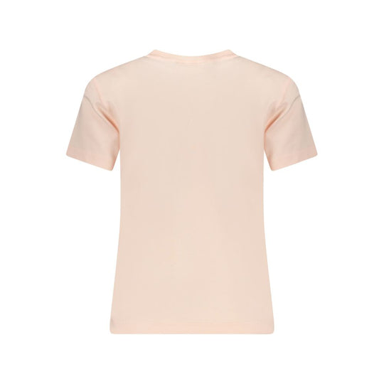 Calvin Klein Pink Cotton Women T-Shirt