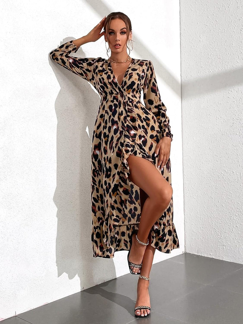 LISANDRA | LEOPARD DRESS