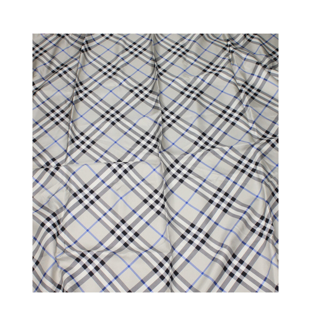 Burberry Gray Silk Foulard