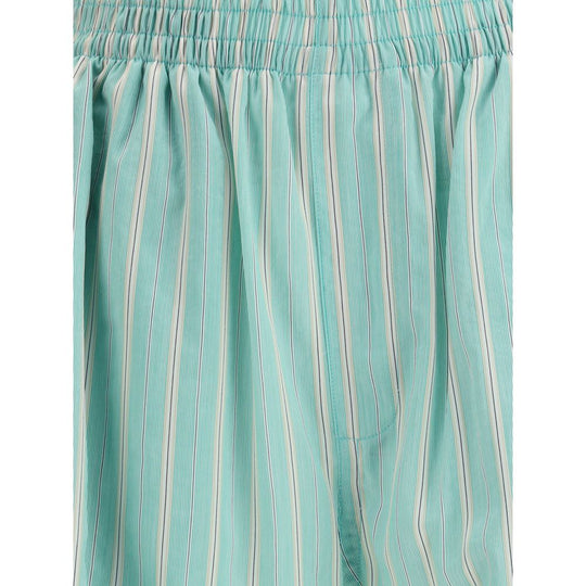 Balenciaga Striped Shorts