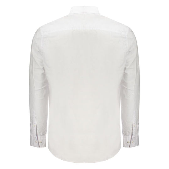 Calvin Klein White Cotton Men Shirt