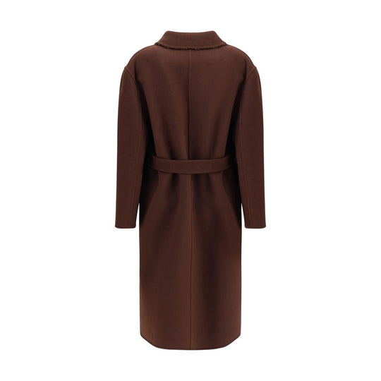 Gucci Silk and wool reversible Coat