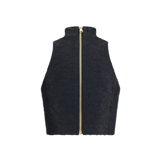 Balmain Baroque crop Top