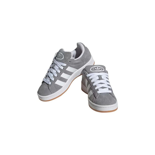 Adidas Gray Leather Sneaker