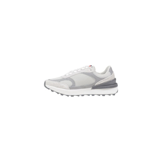 Tommy Hilfiger Jeans Gray Suede Leather Sneaker