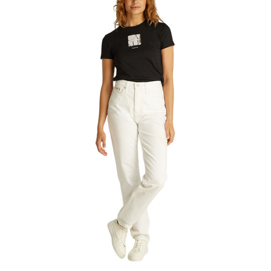 Calvin Klein Jeans Black Recycled Cotton T-Shirt