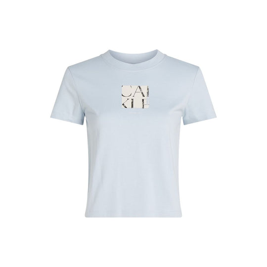 Calvin Klein Jeans Blue Recycled Cotton T-Shirt