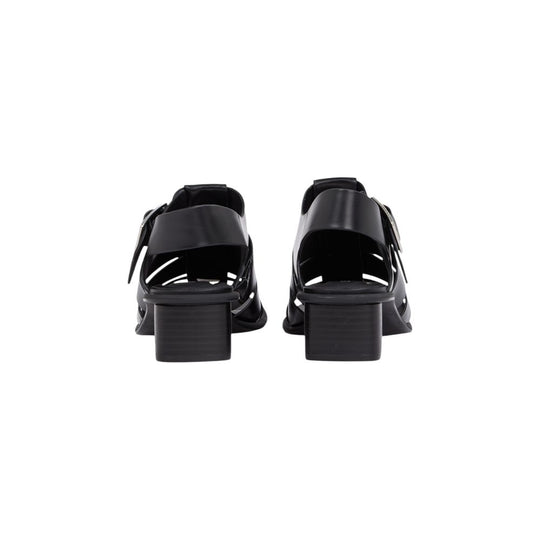Calvin Klein Jeans Black Polyester Sandal