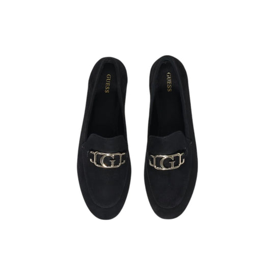 Guess Black Leather Platform