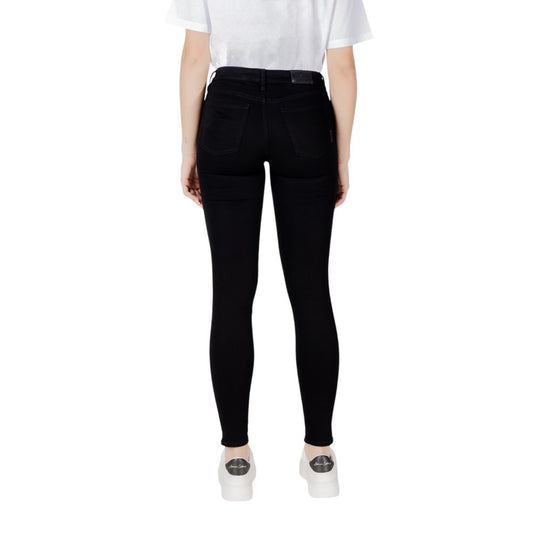 Armani Exchange Black Cotton Skinny Jean