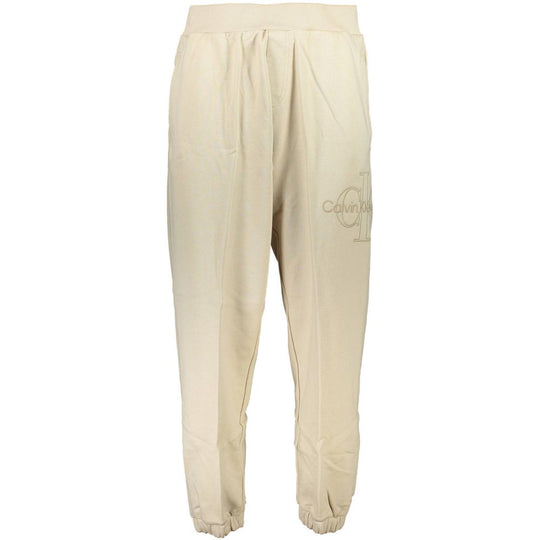 Calvin Klein Beige Cotton Pant