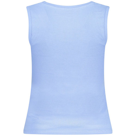 Tommy Hilfiger Blue Cotton Tank Top