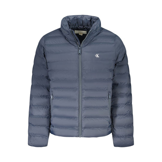Calvin Klein Blue Polyamide Jackets & Coat