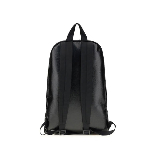 Balenciaga Explorer Backpack with printed stickers