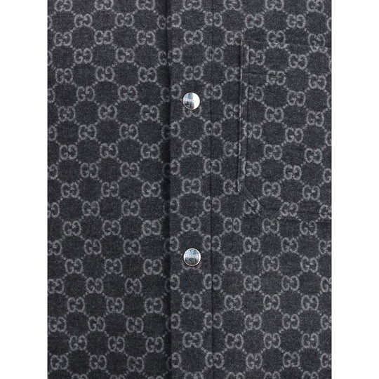 Gucci Gray Wool Coat