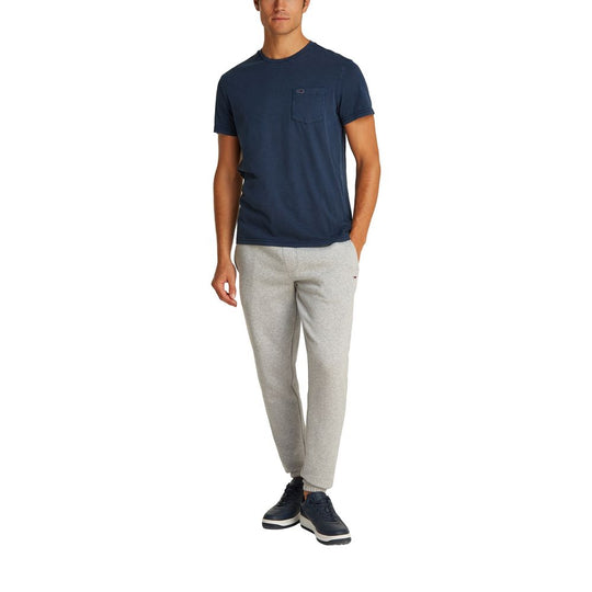 Tommy Hilfiger Jeans Blue Cotton T-Shirt